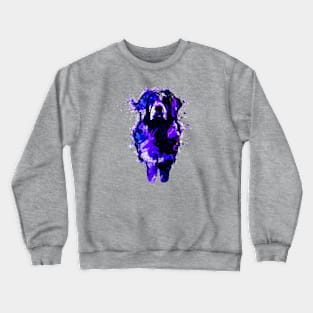 Golden Retriever Flat-Coated Retriever Stencil Art Crewneck Sweatshirt